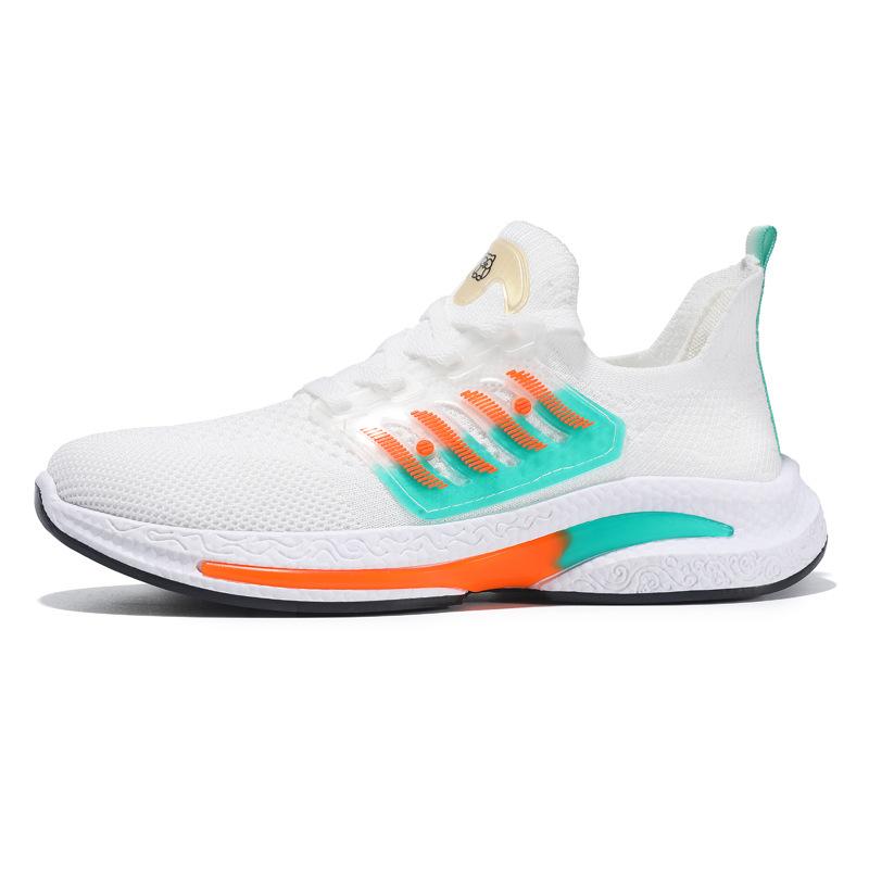 

Весенняя дышащая мужская обувь новая сетчатая обувь мужская платформа студенческая спортивная беговая повседневная модная обувь 44