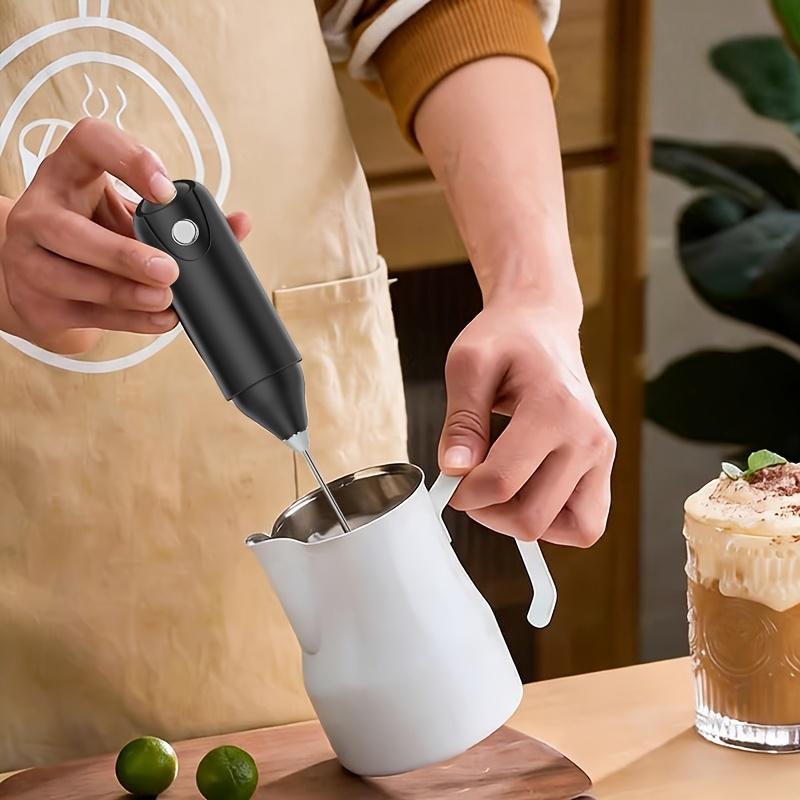 1/2sets Electric Handheld Egg Beater Coffee Milk Frother Portable Milk Foam Maker for Baking Food Mixer Essential Kitchen Tool