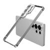 Heat Dissipation Aluminum Alloy Frame Case For Samsung S26 Ultra Plus Armor Bare Metal Feel Four-corner Shockproof Hard Cover