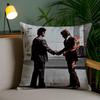 Band P-PinK FloydE Kissenbezug Sofa Kurzer Plüsch Beidseitiger HD-Druck Zimmer Zuhause Büro Geschenk Kissenbezug