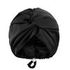 Silk Bonnet For Sleeping Women Satin Hair Bonnet Night Sleep Cap Scarf Wrap For Curly Hair With Tie Band Solid Silk Turban Hat