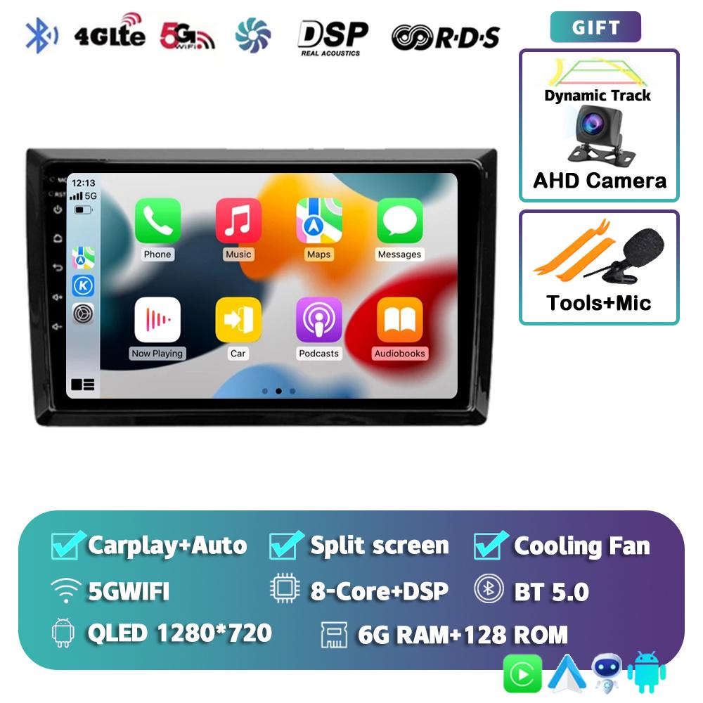 Android 14 Carplay Auto Car Radio For Volkswagen Beetle A5 2011-2019 Multimedia Video Player Navigation Stereo GPS WIFI+4G Audio