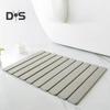 Diatom Ooze Bathroom Mat Anti-Slip Foldable Quick Water Absorbent Bathroom Rug Foldable Shower Mat Home Decor