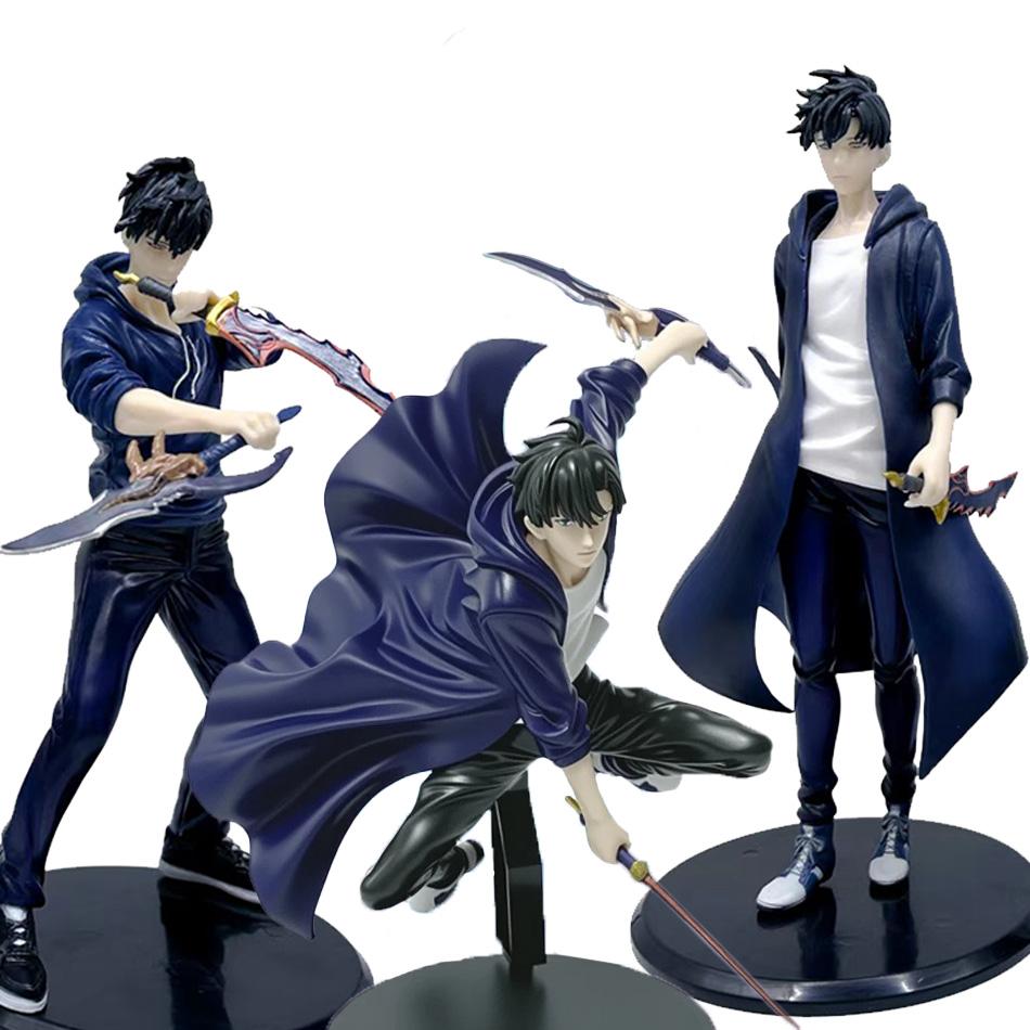 Solo Leveling Anime Figure - Sung Jinwoo Ore Dake Level up Na Ken Shun Mizushino Action Collectible Model Doll Toy