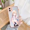 Beichuan Marlene Phone Case For IPhone 14 13 12 11 Mini Pro Max XS X Max XR 8 7 Plus SE 2022 Skin Color Phone Cover