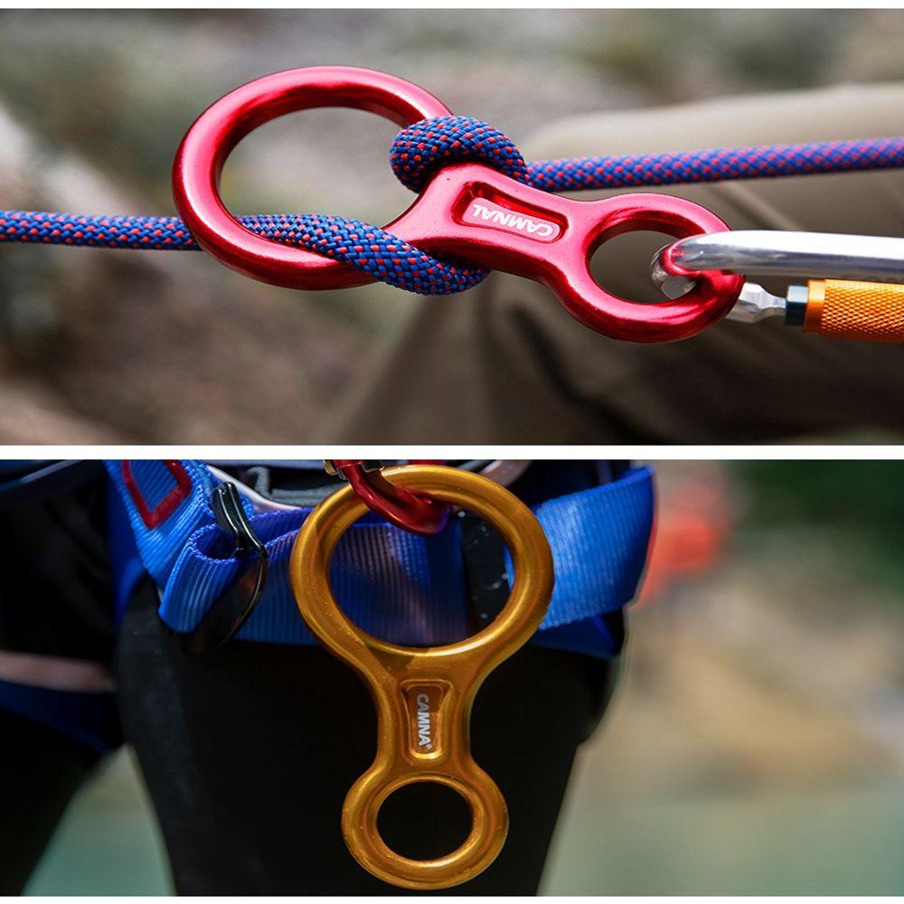 Gear Device Equipment Downhill Eight Rings Rock Climbing Descenders Climbing Ring Rope Descender