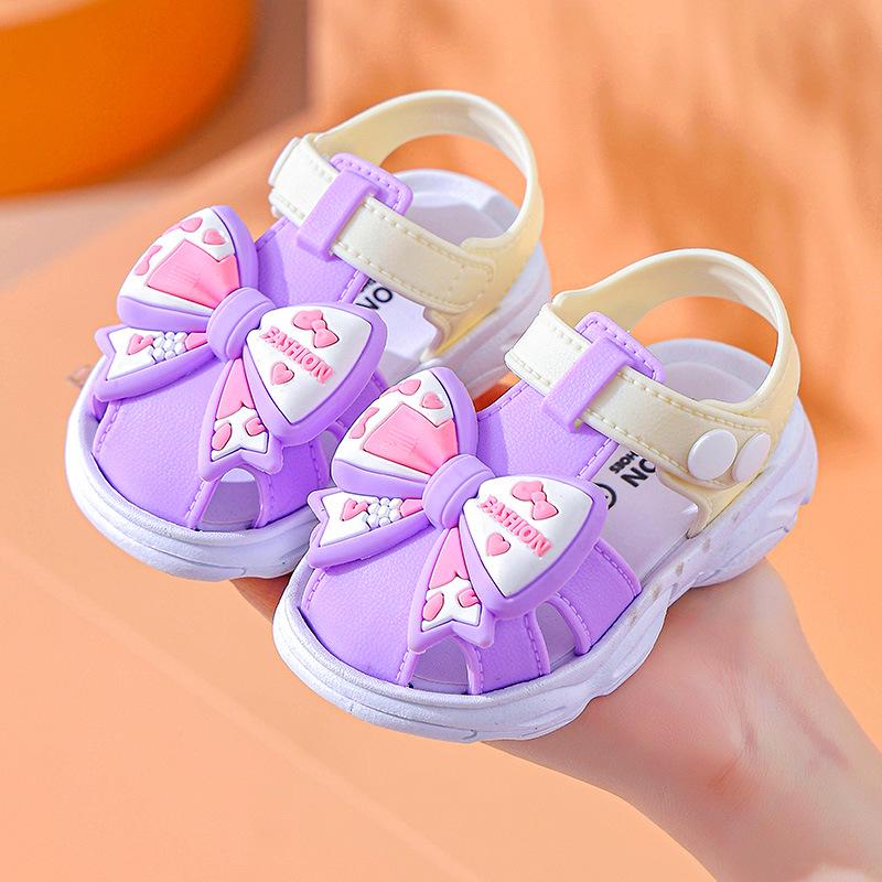 Sommer Sandalen für Kleinkinder mit weicher Sohle: Baby Prinzessin Schuhe für Mädchen