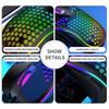 Ergonomic RGB Wired Lightweight Gaming Mouse with Hollow Design