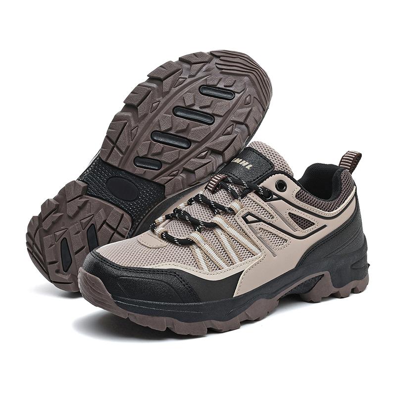 

Men s Hiking Shoes Wear-resistant and Non-slip Outdoor All-terrain Sports Shoes Cycling Shoes Women s Walking Sports Shoes 46 коричневий