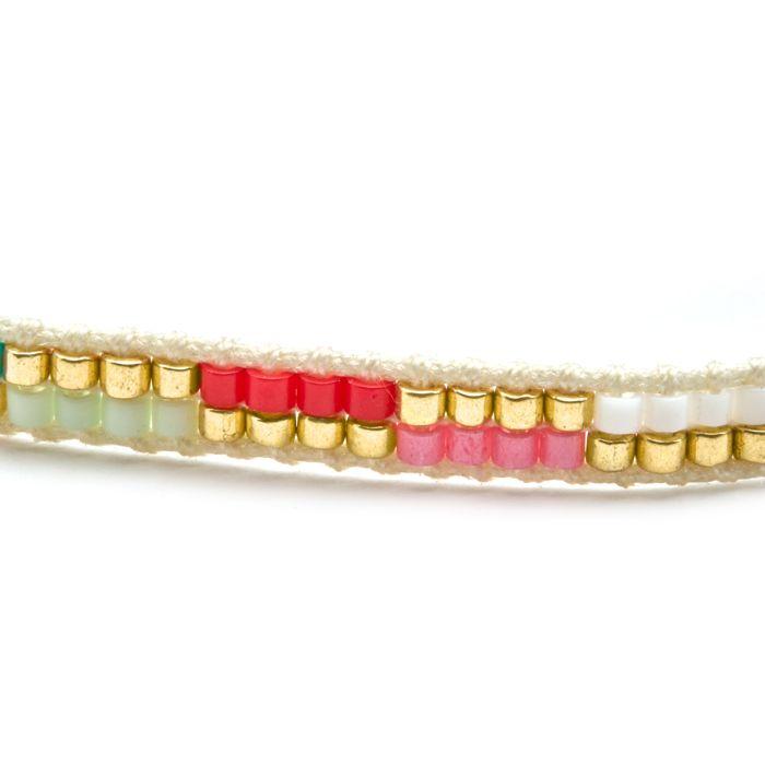 Bracelet - Luxenter - Anlako - Black Crystal - 18k Yellow Gold Finish - Boho Style