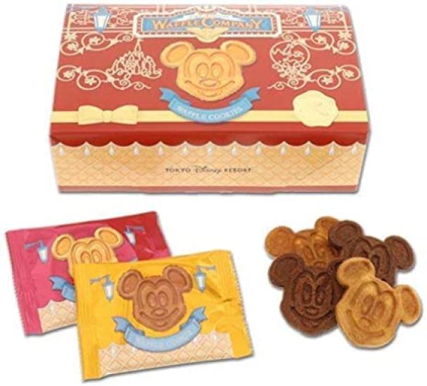 

Mickey Mouse Waffle Cookies Sweets Disney Goods Souvenirs Disney Resort [Tokyo Exclusive]
