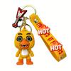 Cartoon Game Figure Keychain 5Pcs, Bag Pendant, Perfect Gift For Kids' Birthday, In Stock &