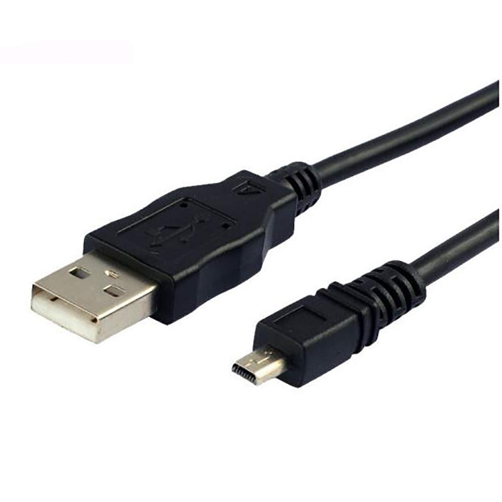 Adhiper USB Data Cable for Nikon and Coolpix UC-E6, E16, E17, S3000/3100/3200/8000/100/203/230, P7000, AW100, L340, L32, A10, P520,