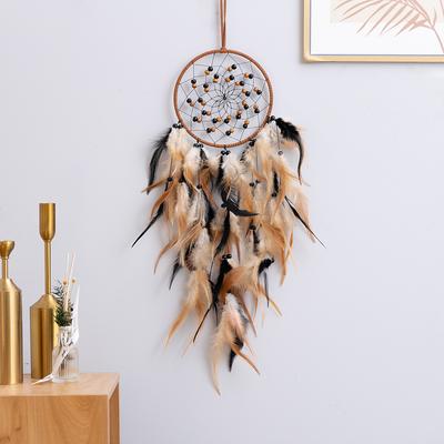 New Dream Catcher Weaving Feather B&B Home Wall Decoration Creative Wind Chime Gift Dream Catcher Hanging Retro