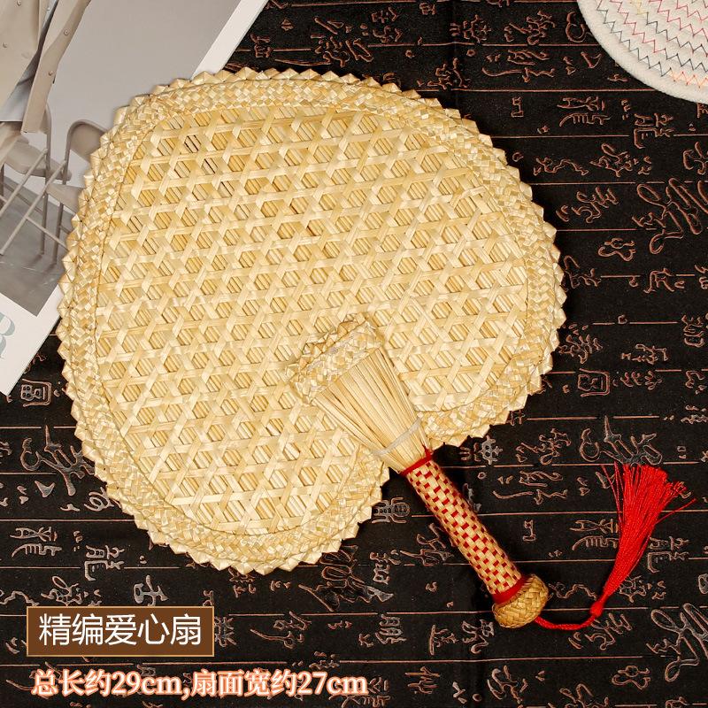Classical Single Flower Carving And Folding Fan