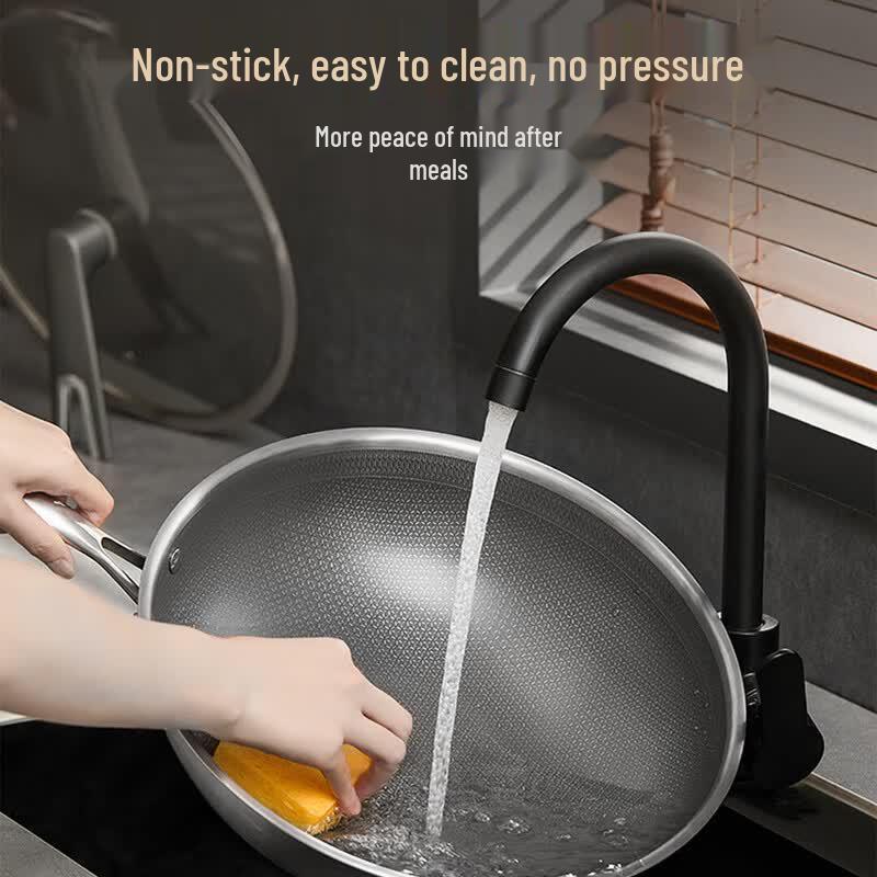 Midea 316 Stainless Steel Non-Stick Wok