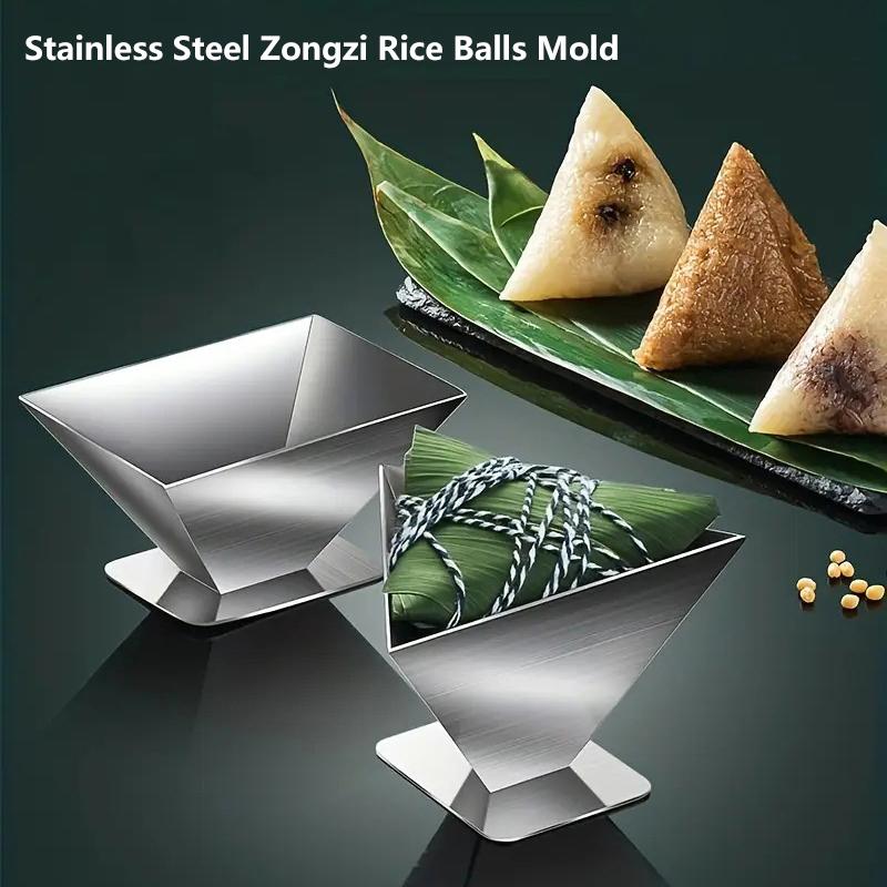 Dragon Boat Festival Zongzi Mold Sushi Mould Triangle Rice Ball Bento Mould Pastry Mold Baking Mould Kitchen Accessories