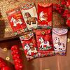 Zodiac Horse Year Red Envelope Chinese New Year Red Envelope Cartoon Children New Year Money Bag Spring Festival Supplies