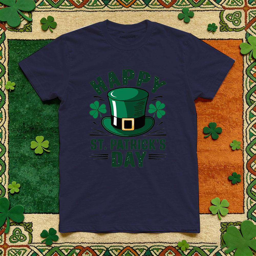 Saint Patrick Green Festival Printed T Shirt Unisex Lucky Irish Retro Cotton Casual Funny Unisex Adult Party Tee