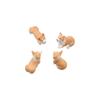 Figures Mini Animal for Kids Dog Doll Simulation Dog Corgi Model Car Ornament Miniature Figurines