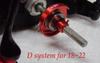 Drag Tuning Kit for DAIWA D System Series [IOS Factory] 18-22 (Red)
