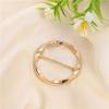 1/3pcs Fashion Silk Scarf and Shirt Knot Buckle - Clothing Accessory