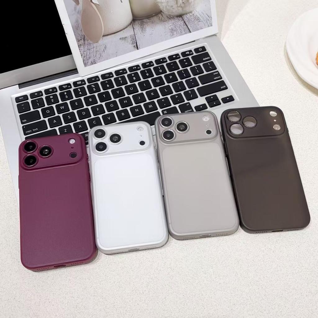 Luxury UltraThin PP Case for iPhone 18Pro 17 18 Pro Max Clear Matte Translucent Shockproof Slim Lens Protection Cover Coque