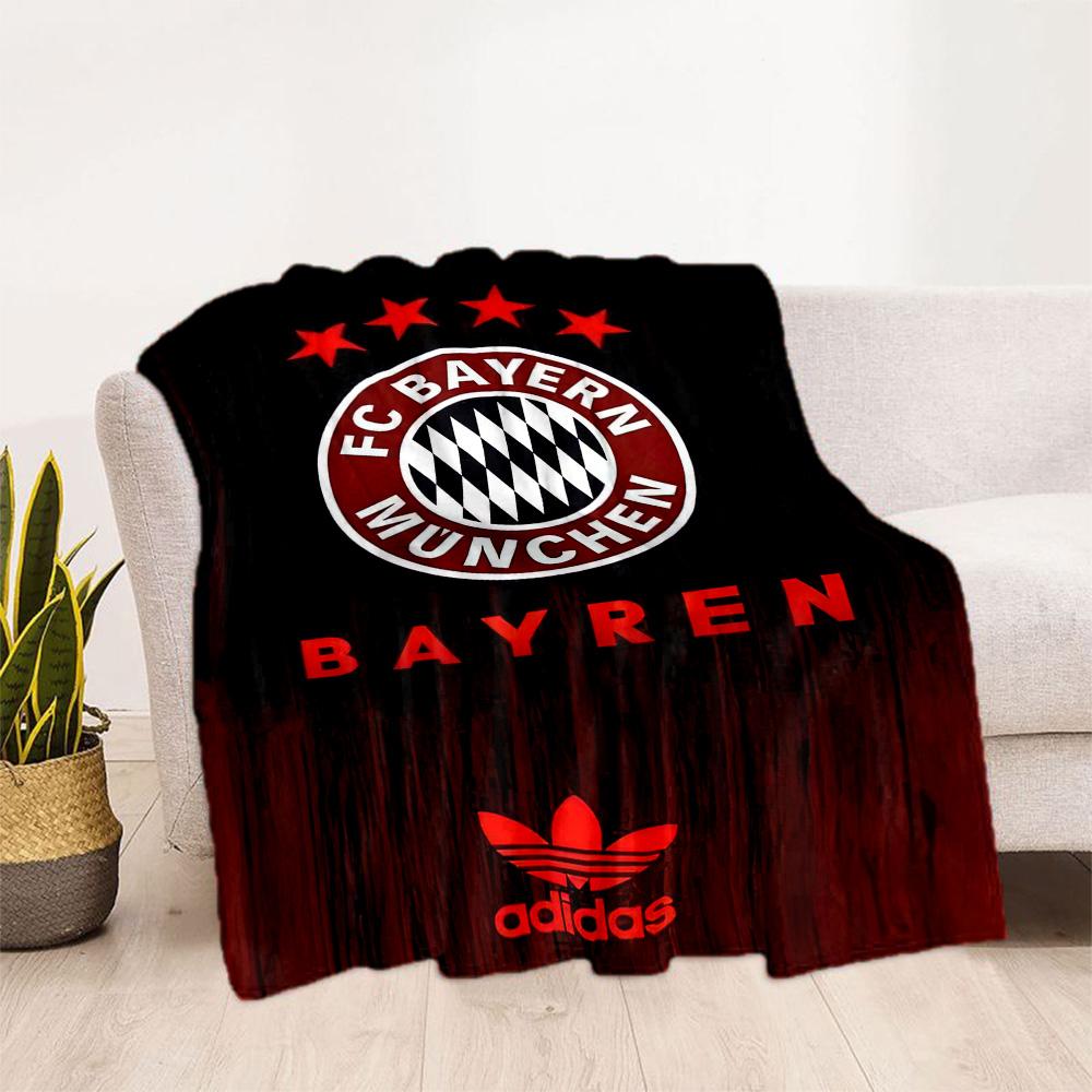 Bayern Munich Blanket Ultra-Soft Perfect for Office Picnics Livingroom for All Occasions Playful Design Best Holiday Gift for Friends Family