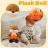 Cute Water Lazy Plush Toy Children's Pillow Backpack Plush Toy (without Label)