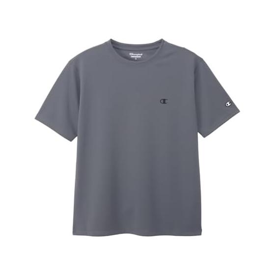 Champion Short Sleeve T-Shirt, Short Sleeve Shirt, Round Neck, Antibacterial and Odor Resistant, Quick Drying, UV Protection, One Point Logo, Short