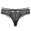 Women Sexy Low Waist Floral Lace Strappy Triangular Briefs Breathable Comfortable