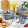Garnek z powłoką marmurową 4.4L 24cm KLAUSBERG KB-7530