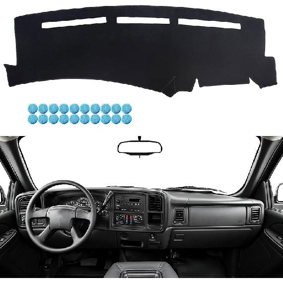 Dashboard Cover Fit For Chevrolet Silverado 2007 2008 2009 2010 2011 2012 2013 2014, Dash Cover Fit For Chevy Tahoe Suburban Avalanche 2014,