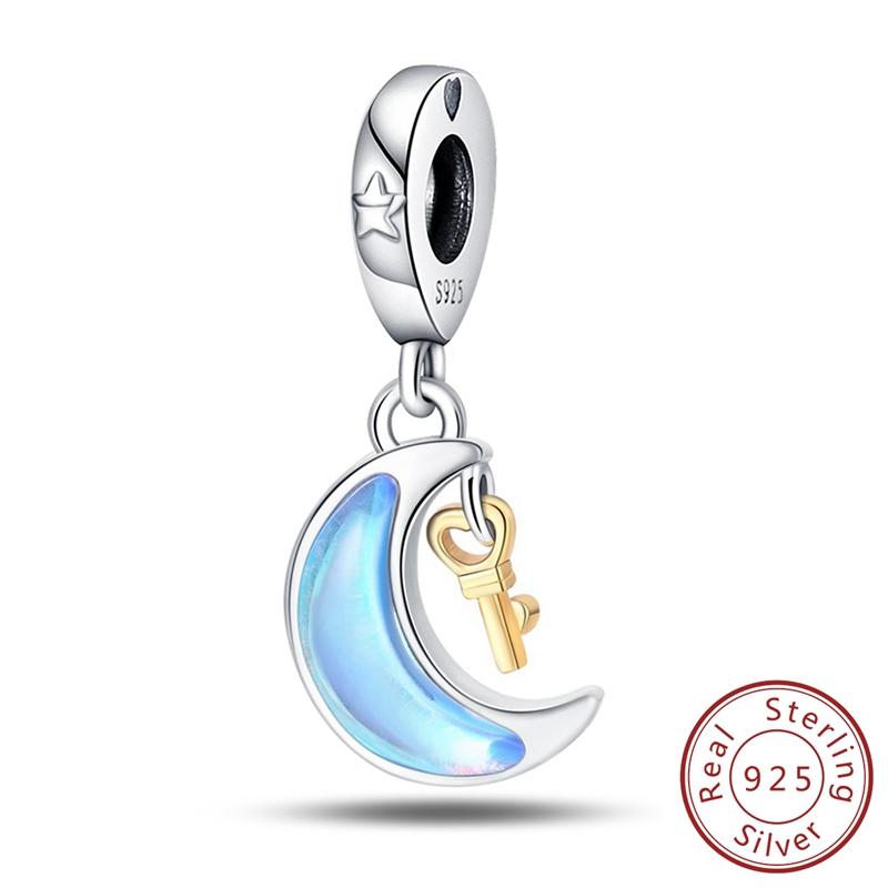 100% Copper Charms Pendants Fit Original Bracelet Diy Beads Dog Love Letter Cupid Love Lock Angel Butterfly