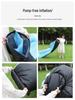 Portable Outdoor Inflatable Sofa with Pillow - Double Air Bed for Music Festivals