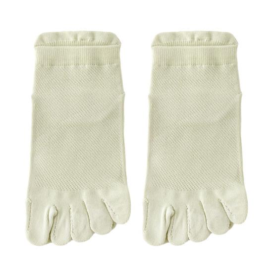 Five Toe Socks for Men Women Low Cut No Show Cotton Socks Athletic Running Ankle Socks for Yoga Sports