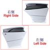 RDFJ Stand for PS5 Series Simple Design Space Saving Vertical Stand Improved Stability for PS5 Stand for PS5 SLIM Disc (white, Edition)