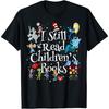 I Still Read Childrens Books First Day Of School Boys Girls Reading Cotton Men T Shirt S