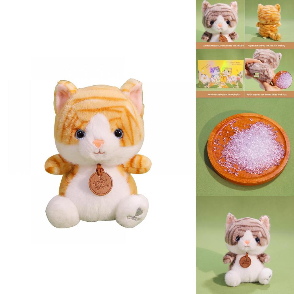 Plush Cat Toy With Pp Cotton Fill For Kids And Collectors
