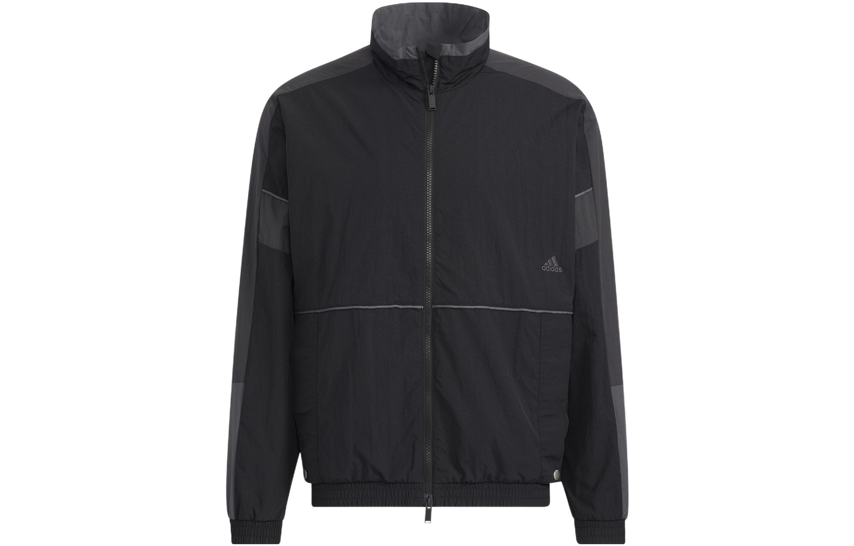 Куртки Adidas Мужские Черные Стойка Умеренные Другие HD0077 XL