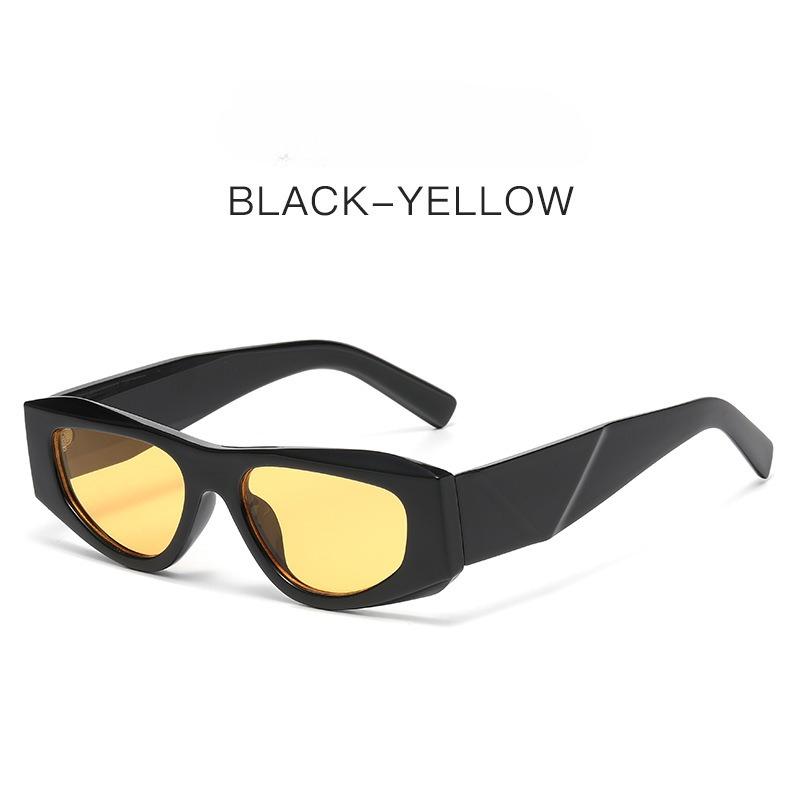 Square Sunglasses for Street Photography 2025 New Wide Arm Design Unisex Eyewear for Fashionable Sun Protection