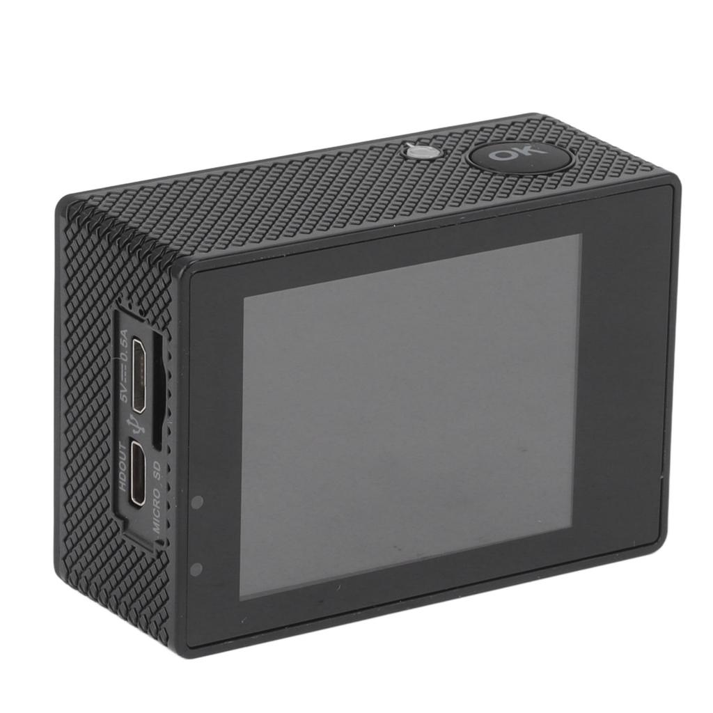 4K Sports Camera 2in Color Display WiFi Waterproof Outdoor Underwater Video Shooting Camera