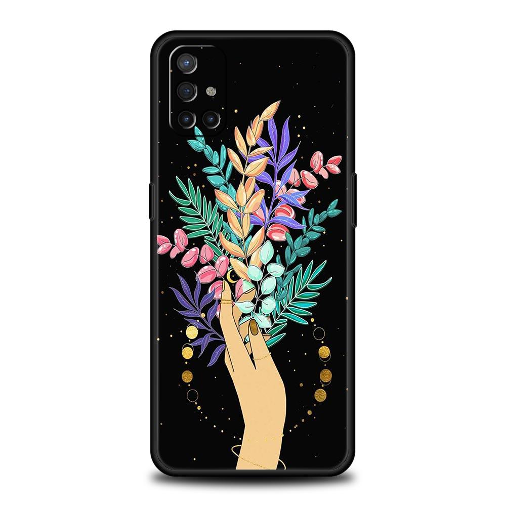 moon Tarot cat Aesthetic Phone Case For OnePlus 10 9 Pro 9T 10R 9R 9RT 8T 8 7 6T 7T Nord 2T CE 2 5G N200 N10 N100 Silicone Cover