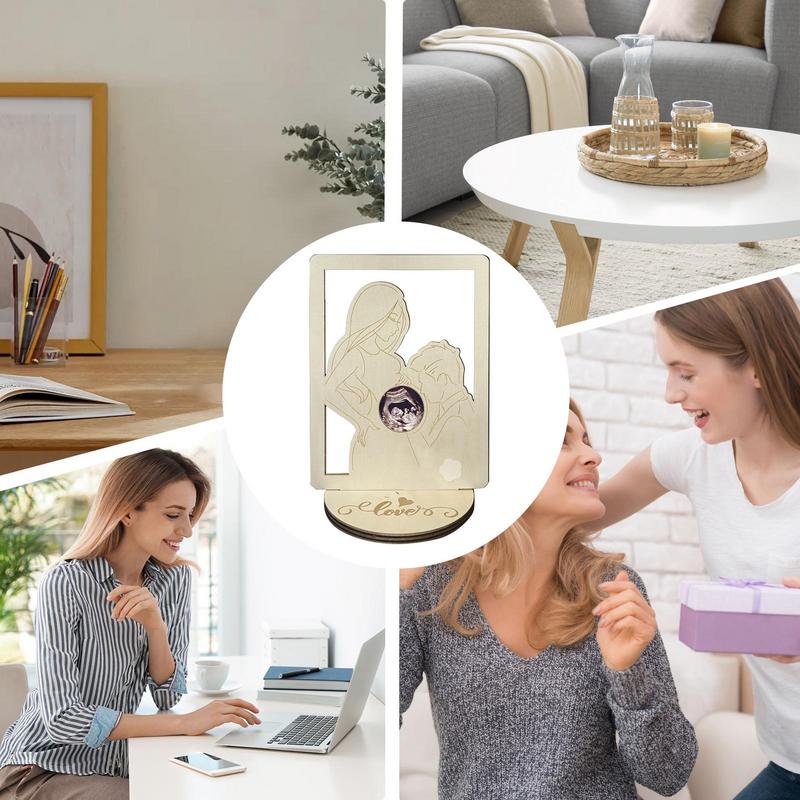 Picture Frame For Ultrasound Photo Baby Ultrasound Photo Frame Wooden Ultrasound Picture Keepsake Frame Sonogram Picture