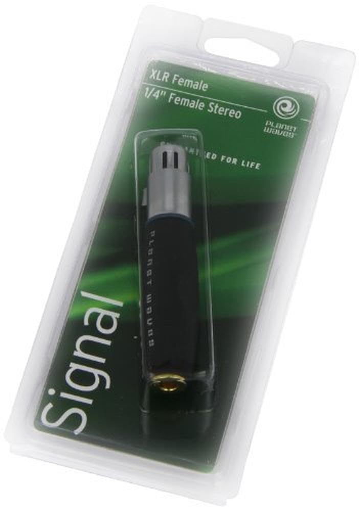 D'Addario PW-P047BB Female XLR To Female Stereo Phone Adapter