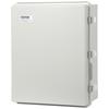 Outdoor Electrical Junction Box, 530 X 430 X 200 Mm, ABS Plastic Electrical Enclosure Box with Hinged Cover Stainless Steel Latch, IP67 Dustproof