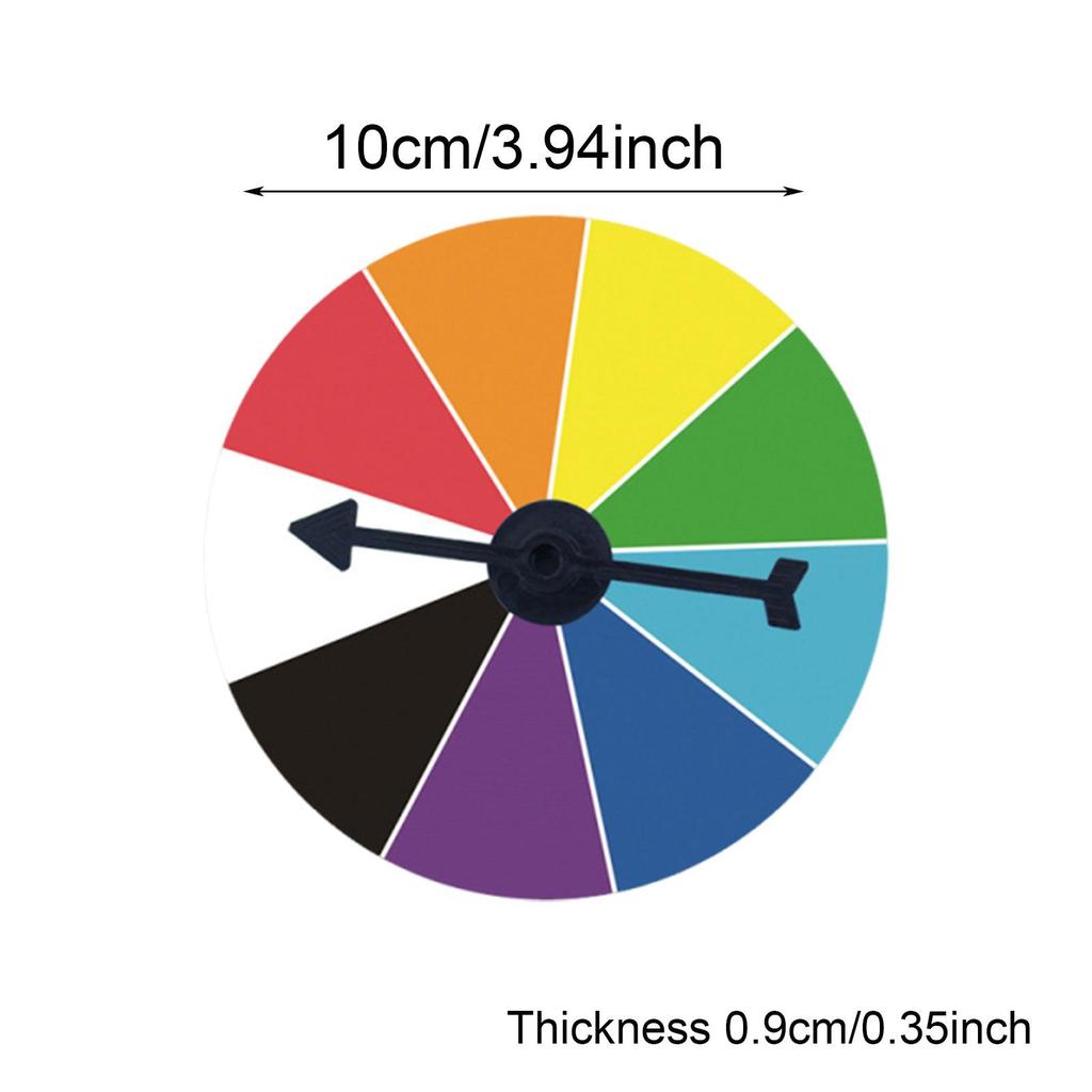 Wall Mount Prize Turntable Reusable Erasable Compact Hanging Portable Spinning Prize Wheels for Party Pub Teaching Activity