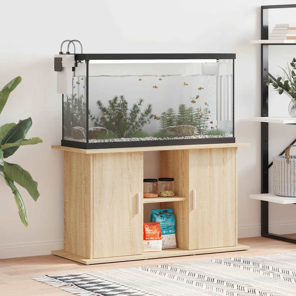 Vidaxl Mobile per Acquario, Rovere Sonoma, 101X41X58 Cm