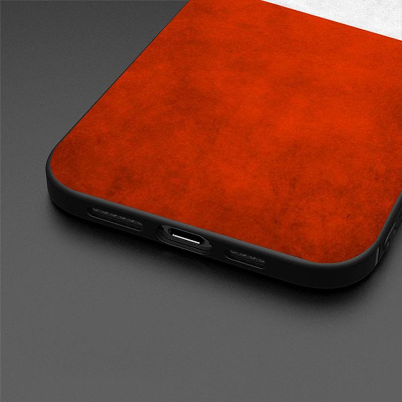 Marokko Flagge Fall für Apple Iphone 11 13 14 12 Pro Max 7 8 Xr X 6 5 5s Se 2022 13promax Schwarz Silikon Telefon Funda