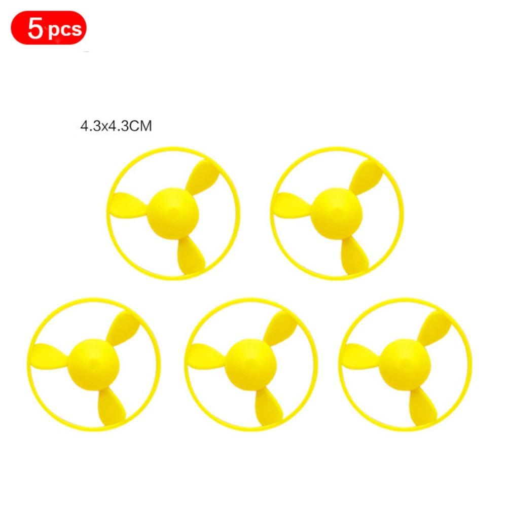 

4 Styles UFO Launchers Catapults Rotating Band Flying Gyroscope New Bamboo Dragonflies 3